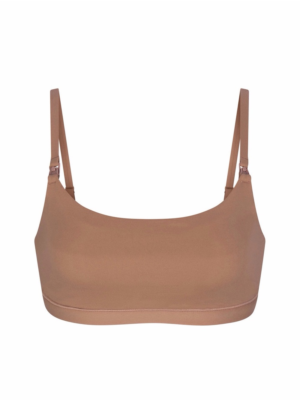 SKIMS Nursing Seamless Bralette - Color Sienna - Picture 6 of 11